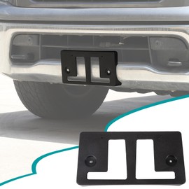 Front License Plate Bracket Holder Frame Compatible with Nissan Titan 2016-2024 License Plate Base Bracket Decorative Accessories