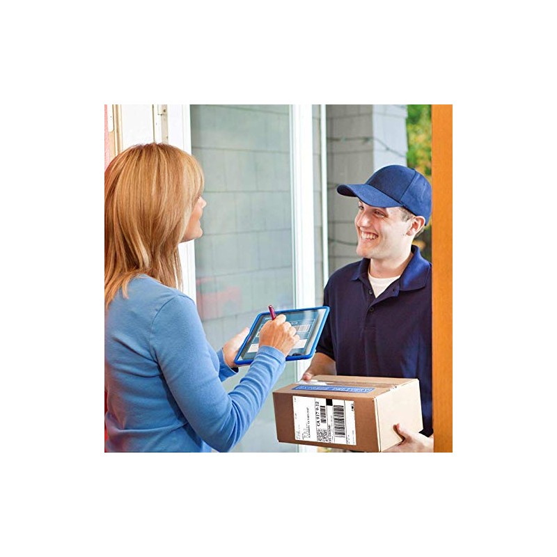 OausTect OausTect 4x6 Shipping Label 8000 Fanfold Labels for Rollo,