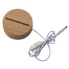 Chatani Sangyo Acrylic LED Light, Moon Interior Light, 15.4 -