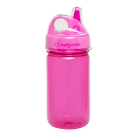 Nalgene Kids Grip-N-Gulp Water Bottles, Leak Proof Sippy Cup, Durable, BPA and BPS Free, Dishwasher Safe, Reusable and Sustainable, 12 Ounces