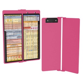 Whitecoat Clipboard® Vertical - Pink Anesthesia Edition