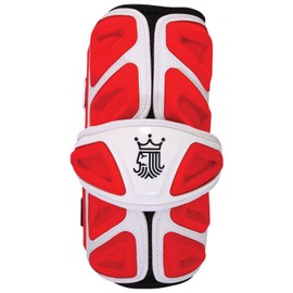 Brine King 4 Lacrosse Arm Guard, White, Large