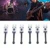 6PCS Metal Guitar Tremolo Saddles Double Locking System String Saddle