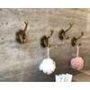 SDH Antique Brass Coat Hooks – Heavy Duty Wall Mounted