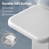 Wall Mounted Folding Shower Seat, White