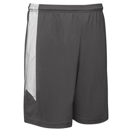 CHAMPRO Kids' Dagger Basketball Shorts, Charcoal, White