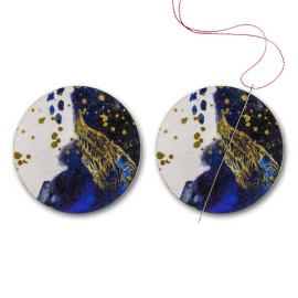 Wonderland Crafts Magnetic needle holder "wooden" FLMH-090(W)