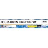 Hasegawa 1/72 USA EF-111A Raven Electric Fox Plastic Model 02483