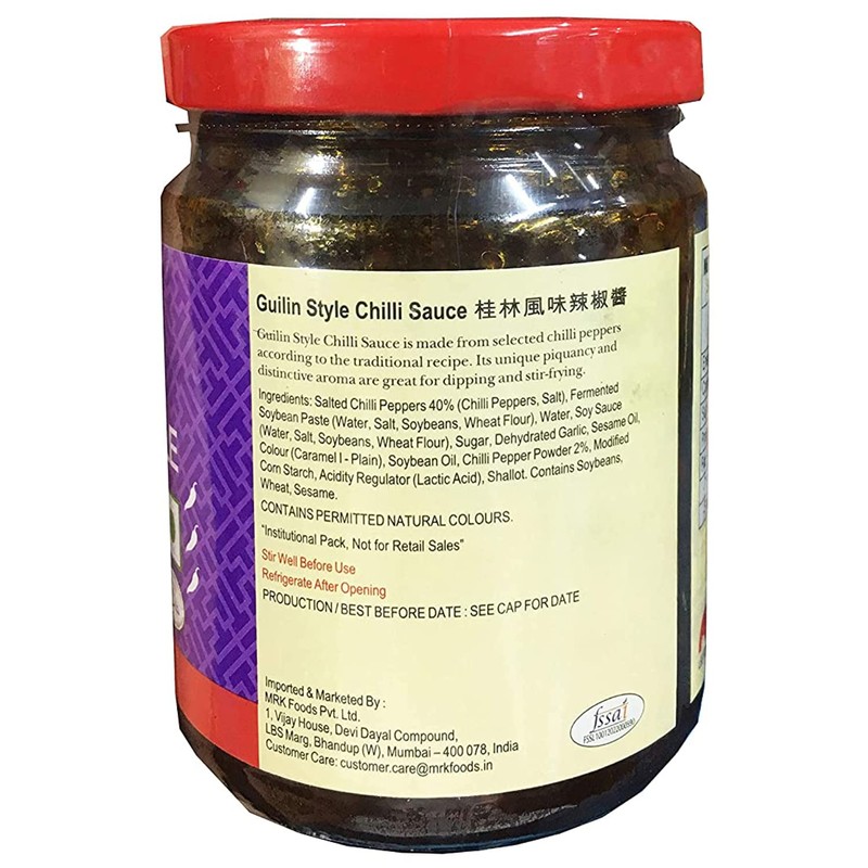 Lee Kum Kee Guilin Style Chili Sauce, 8-Ounce Jars (Pack