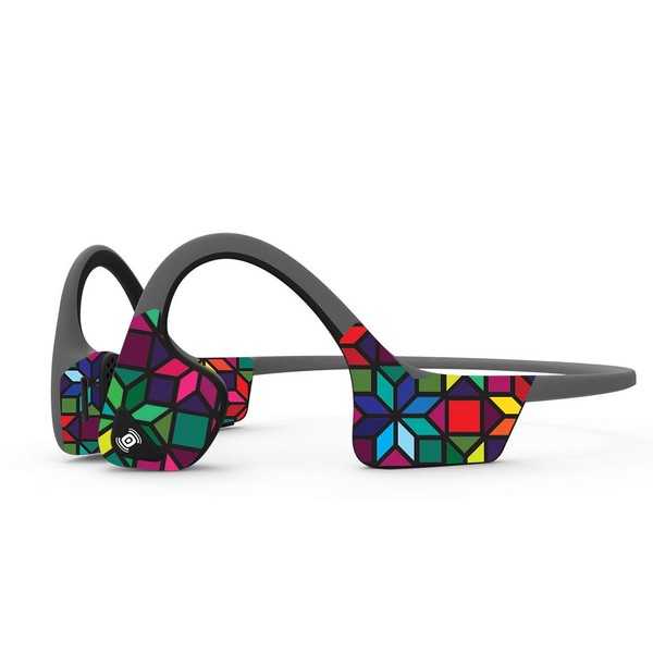 MightySkins Skin Compatible with Aftershokz Trekz Air Wireless - Stained