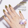 CANNI Esmalte De Uñas De Gel Verde Oliva, 1 Pieza,