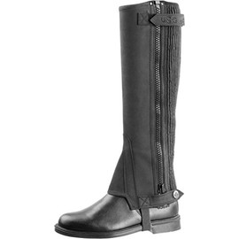 USG Jodhpur Synthetik Mini Chaps, black, S