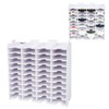 Sanfurney 44 Slots Slim Ink Pad Holder and Stamp Pad
