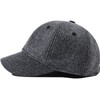 FREEBIRD99 Men's Woolen Baseball Cap Winter Warm Wool Short Bill