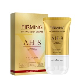 Ah-8 Firming Neck Cream - Neck Firming Creams Contain Hexapeptide - Reduce Wrinkles Fine Lines and Double Chin - Neck Cream with Double Roller Massage