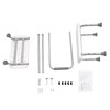 Heavy-Duty 2-Step Stool with Handle for Elderly - Non-Slip Bedside