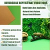 Tfwadmx 4 Pcs Reversible Reptile Carpet 11.8" x 19.7" Terrarium