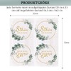 GROVBLE Pack of 80 Serviettes Schön Dass Du Da Bist,