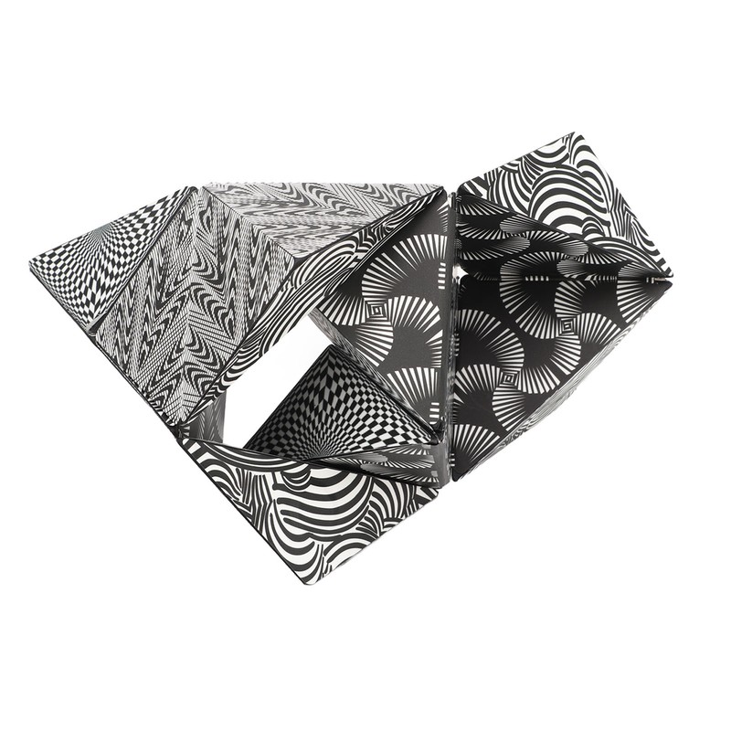 Shape Cube Magnetic ABS Geometric Cube Puzzle Toy for Daily