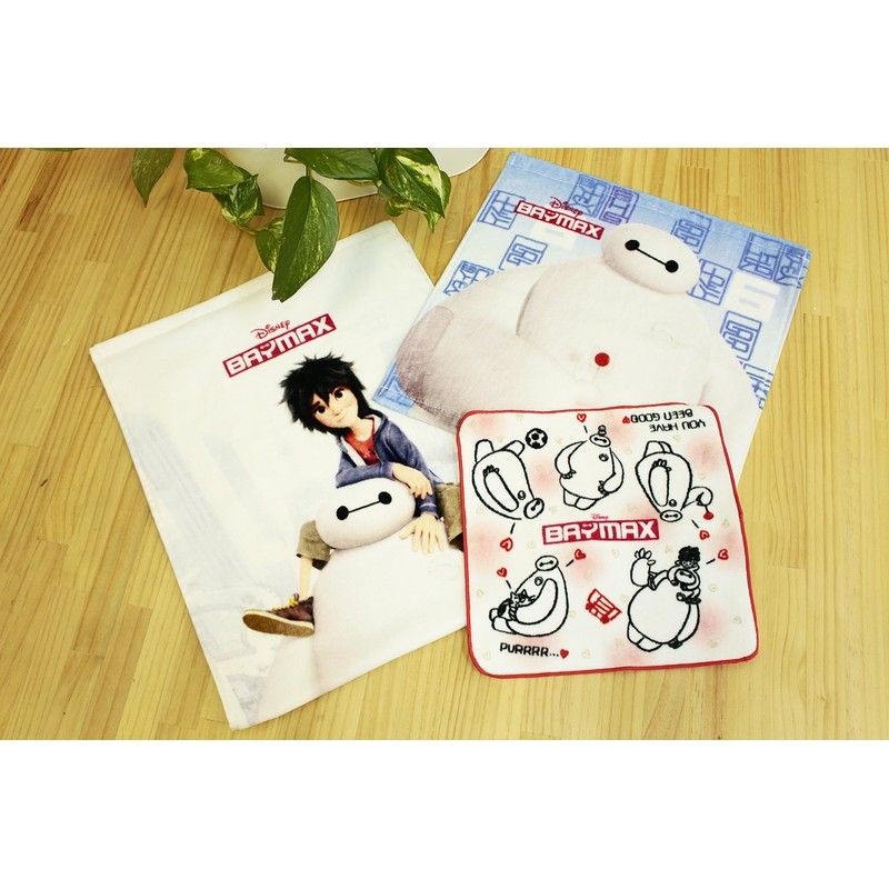 ウォッシュタオル ベイマックス マイハート ディズニー インクジェットプリント 34×35cm WE468900