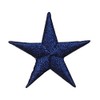 ID 3464D Blue Star Patch Night Sky Symbol Craft Embroidered
