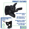 IRONTITE® Auto Gate Latch, Garden Gate Latch for Wooden Gates,