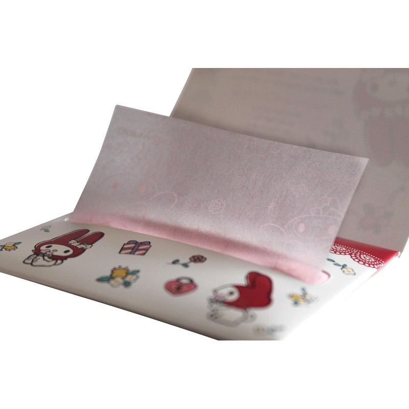 Nonaka Sanrio Characters My Melody Cleaning Paper Retro Flower