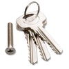 Yale Anti-Bump Euro Cylinder Polished Brass 35/40 (75mm Overall) Lock