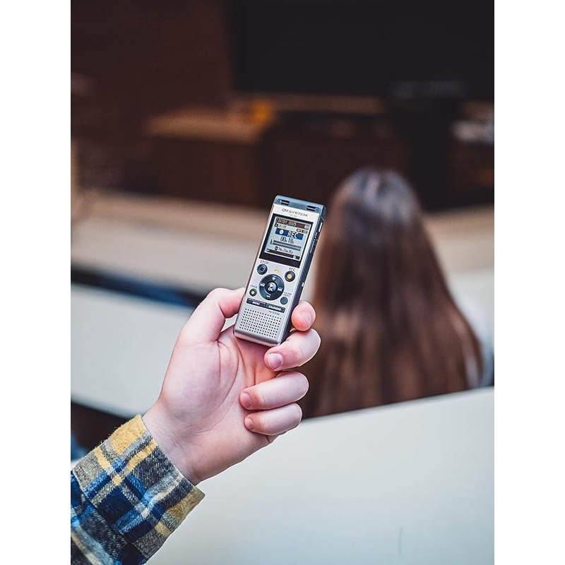 OM SYSTEM Olympus WS-882 Digital Voice Recorder, with Linear PCM/MP3