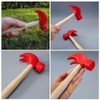 TOYANDONA 2Pcs Wooden Hammer Toy Set - Construction Theme -