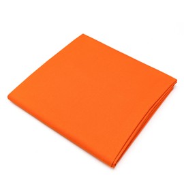 Pico Textiles 1 Yard Orange Poly Cotton Twill Fabric - 65% Polyester 35% Cotton - 60" Wide - Sold by The Yard - for Pants, Jackets, Skirts, Upholstery, and Work Uniforms