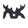 Imperial Billiard/Pool Cue Accessory: Slip-On/Portable Moosehead Bridge Head, Plastic ,