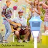 Street Light Bubble Machine Rechargeable Electric Automatic Bubble Blower for