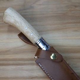 Sword Hatchet, Leather Case, For 4.7 - 11.8 inches (120 - 300 mm), Toyokuni Akiyuki, Tosa Uchi Cutlery (240)