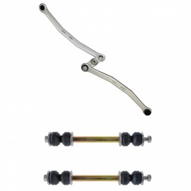 TRQ Rear Suspension Kit Sway Bar Stabilizer Link Watts Link Track Bar Compatible with 1998-2011 Ford Crown Victoria Lincoln Town Car Mercury Grand Marquis 2003-2004 Marauder