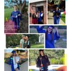 FtyFty 2020 - Gorro y vestido unisex para adulto, Azul
