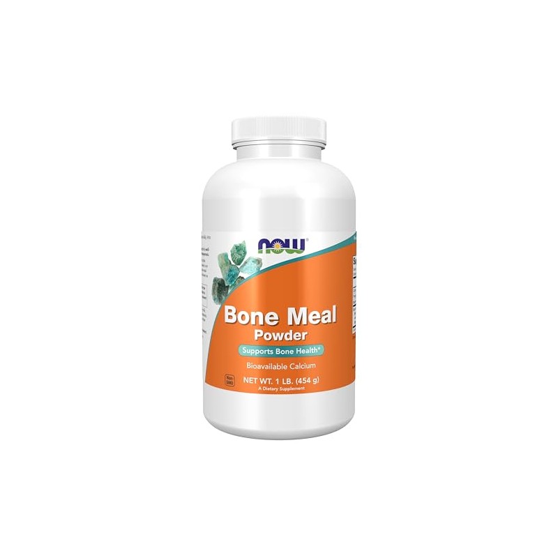 NOW Bone Meal, 1-Pound