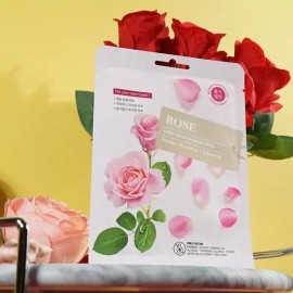 하프클럽 [하프클럽/]영양부족 윤기없는 장미꽃추출물 마스크팩 10입 로즈 Rose Mask Pack 10 Sheets, Nourishing Rose Extract for Dull Skin [Select this product]