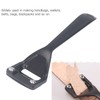 Leather Skiver 3 Blades Sturdy Durable Alloy Multipurpose Modern Black