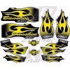 BANSHEE yamaha banshee full graphics kit 2006 ...THICK AND HIGH GLOSS