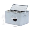 MOJECTO Extra Large Tall Hard Stemware Storage Box (20x15.5x13.2 In).