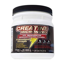 CREATINE MICRONIZED Fórmula de creatinas en polvo sin sabor para agregar a las malteadas.