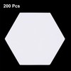 HARFINGTON 200 Count Hexagon Paper Piecing for Quilting, 1.5-Inch English