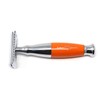 Edwin Jagger Chrome DE Safety Razor- Diffusion 36 Series (Orange)