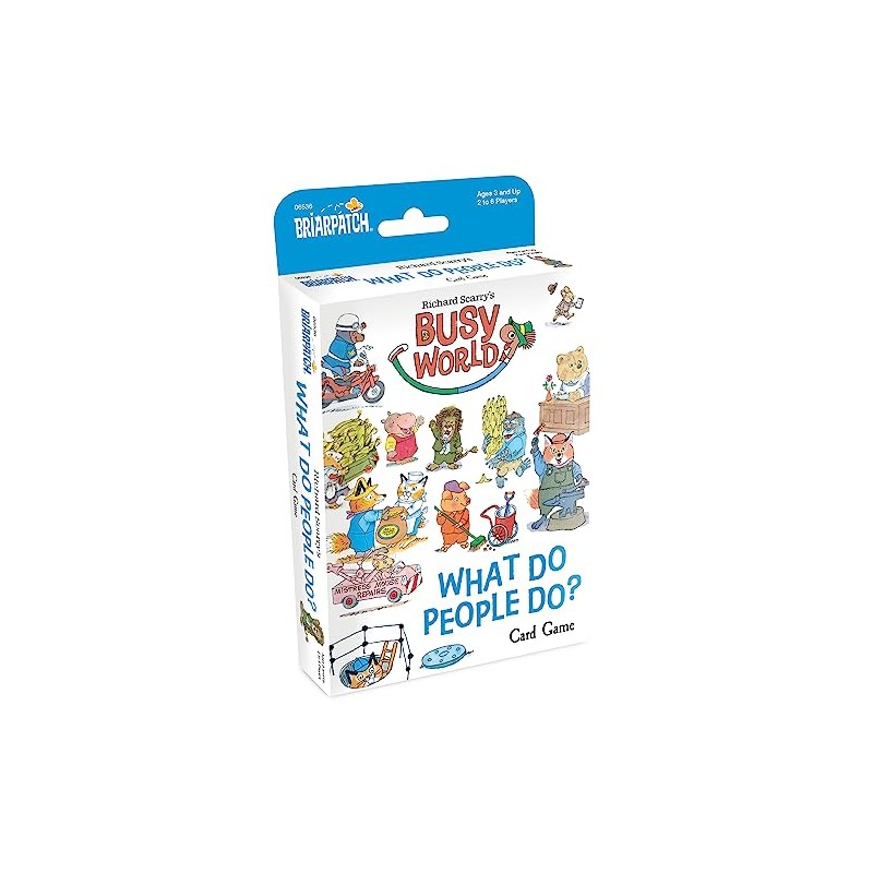 Briarpatch | Richard Scarry's What Do People Do? Card Game