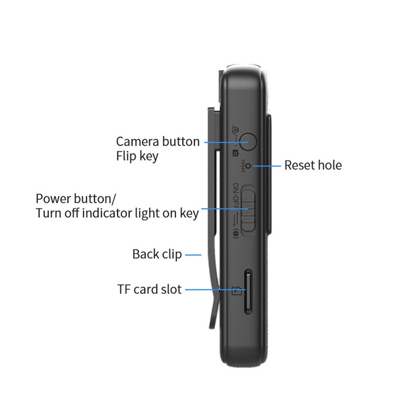 Body Cam 1080P HD Video Portable Personal Security Sport DV