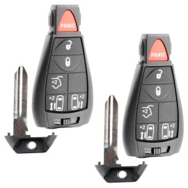 Wholesale-24-7 Key Fob Remote 6b for 2011-2016 Chrysler Town Country IYZ-C01C Keyless Go Fobik