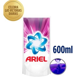 Downy Detergente líquido Ariel con untoque de Downy aroma limpio 600ml X4 Pack