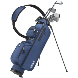 Findway Small Golf Bag Lightweight Pitch and Putt Golf Bag with Stand, 3 Way Golf Stand Bag for Extra Storage in a Smaller Size,Adjustable Straps, Golf Gifts for Men and Women