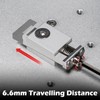 Genmitsu 2PCS Upgrade Aluminum Mini Vise Clamp, High-Precision CNC Router